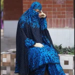 Elegant Palazzo long Khimar Set - Image 3