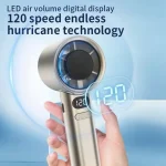 M11 Handheld Fan Portable Bladeless Mini Fan rechargeable - Image 5