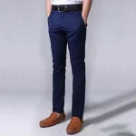 Men's Gabardine Pant (Navy Color) - Image 2