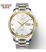 Olevs Luxury Men’s Quartz Watch (White ) - Image 4