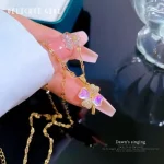 Pink Flower Pendant - Image 4
