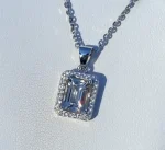 Pink Square Shape pendant - Image 3